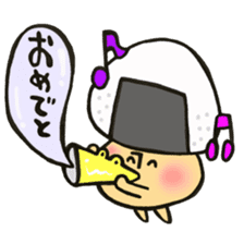 Mr.rice-ball mushroom5 Freely the volume sticker #14245303