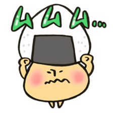 Mr.rice-ball mushroom5 Freely the volume sticker #14245306