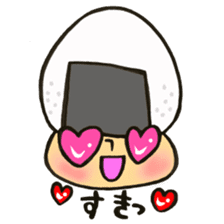 Mr.rice-ball mushroom5 Freely the volume sticker #14245308