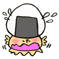 Mr.rice-ball mushroom5 Freely the volume sticker #14245310