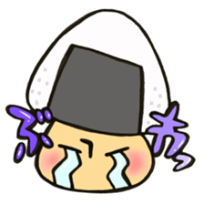 Mr.rice-ball mushroom5 Freely the volume sticker #14245316