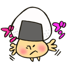 Mr.rice-ball mushroom5 Freely the volume sticker #14245318