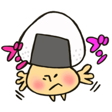 Mr.rice-ball mushroom5 Freely the volume sticker #14245318