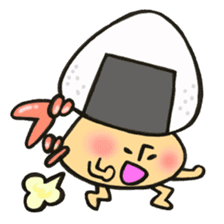 Mr.rice-ball mushroom5 Freely the volume sticker #14245319