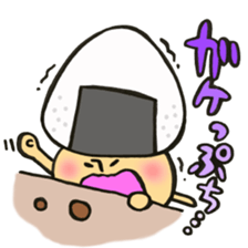 Mr.rice-ball mushroom5 Freely the volume sticker #14245324