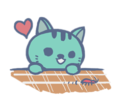 The cat Meow-Meow sticker #14245531