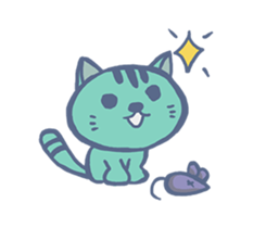 The cat Meow-Meow sticker #14245532