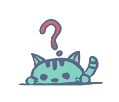 The cat Meow-Meow sticker #14245535