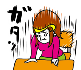 arayada! mushikosan sticker #14245834