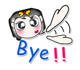 Hi! My name is Saki..^^ sticker #14246000