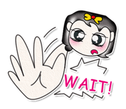 Hi! My name is Saki..^^ sticker #14246003