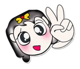 Hi! My name is Saki..^^ sticker #14246006