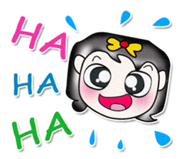 Hi! My name is Saki..^^ sticker #14246010