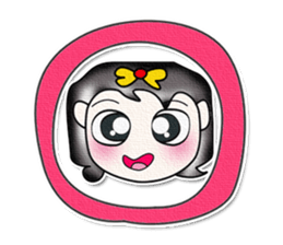 Hi! My name is Saki..^^ sticker #14246011