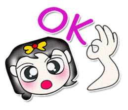 Hi! My name is Saki..^^ sticker #14246016