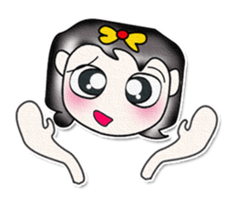 Hi! My name is Saki..^^ sticker #14246018