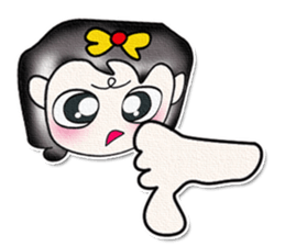 Hi! My name is Saki..^^ sticker #14246019