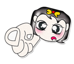 Hi! My name is Saki..^^ sticker #14246021