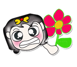 Hi! My name is Saki..^^ sticker #14246027