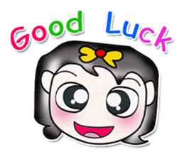 Hi! My name is Saki..^^ sticker #14246032