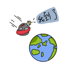 Ltyahey's Astronaut can anybody hear me? sticker #14246565