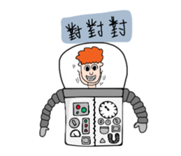 Ltyahey's Astronaut can anybody hear me? sticker #14246588