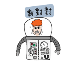 Ltyahey's Astronaut can anybody hear me? sticker #14246588