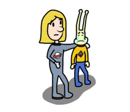 Ltyahey's Astronaut can anybody hear me? sticker #14246594