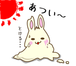 Usagi & Kame 2 sticker #14246688