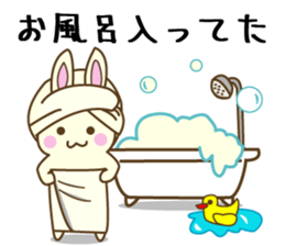 Usagi & Kame 2 sticker #14246691