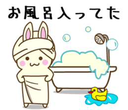 Usagi & Kame 2 sticker #14246691