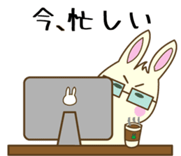 Usagi & Kame 2 sticker #14246697