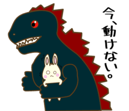 Usagi & Kame 2 sticker #14246698