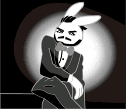 Usagi & Kame 2 sticker #14246700