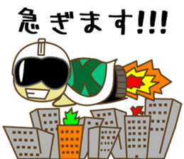 Usagi & Kame 2 sticker #14246712