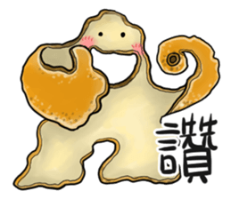 orange skin sticker #14246894