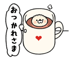 The creature from whom hair grows sticker #14247083