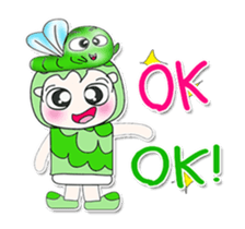 My name is Hatori and worm...^^ sticker #14247198