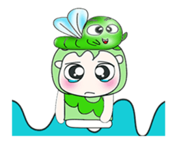 My name is Hatori and worm...^^ sticker #14247200