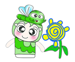 My name is Hatori and worm...^^ sticker #14247202