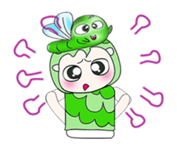 My name is Hatori and worm...^^ sticker #14247204