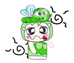 My name is Hatori and worm...^^ sticker #14247206