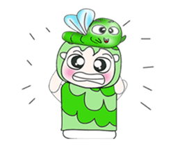 My name is Hatori and worm...^^ sticker #14247207