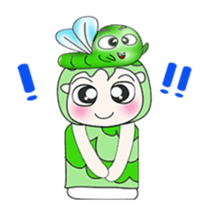 My name is Hatori and worm...^^ sticker #14247208