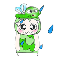 My name is Hatori and worm...^^ sticker #14247209