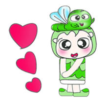 My name is Hatori and worm...^^ sticker #14247212