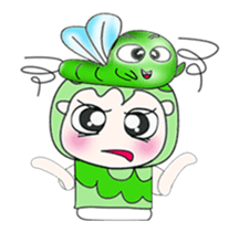 My name is Hatori and worm...^^ sticker #14247215