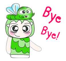 My name is Hatori and worm...^^ sticker #14247220