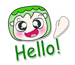 ..Hello.. My name is Hatori.. sticker #14247262
