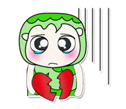 ..Hello.. My name is Hatori.. sticker #14247269